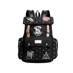 KARACTERMANIA 2699, Mochila Old Patches Unisex Adulto, Negro (Black), Talla Única en oferta