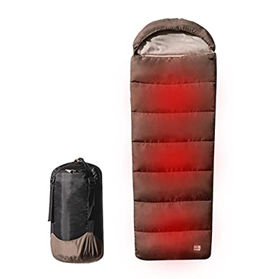 Storaffy Saco de Dormir - Colchoneta de Dormir para Senderismo | Saco de Dormir para Clima Fresco, Equipo de Campamento de Primavera y otoño, Viajes y