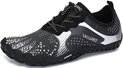 SAGUARO Hombre Mujer Minimalistas Zapatillas de Trail Running Ligeras y Respirable Zapatos Descalzos Gym Playa Calzado de Deportes Acuaticos para Asfa
