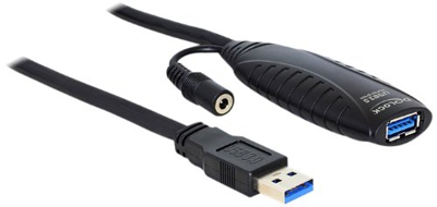 USB3.0-A - USB3.0-A, 10m cable USB 3.0 (3.1 Gen 1) USB A Negro