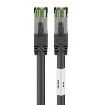 66720 cable de red 0,5 m Cat8.1 S/FTP (S-STP) Negro