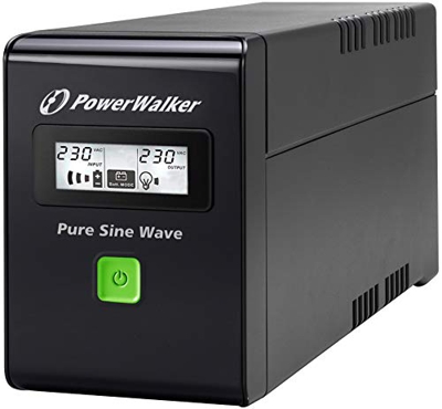 PowerWalker VI 800 SW sistema de alimentación ininterrumpida (UPS) Línea interactiva 800 VA 480 W 2 salidas AC - Fuente de alimentación continua (UPS)