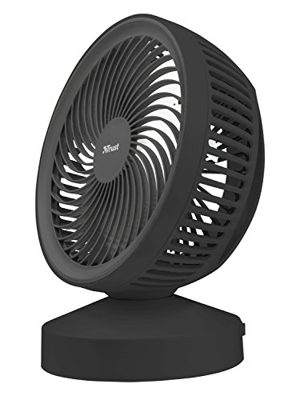 Mini ventilador usb trust ventu negro