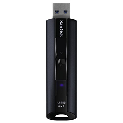 SanDisk SDCZ880-256G-G46 Extreme Pro 256GB USB 3.1 Solid State Flash Drive - Black