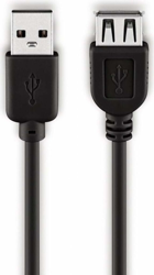 Cable USB 2.0 A macho a hembra Prolongador  1,8mts Goobay en oferta