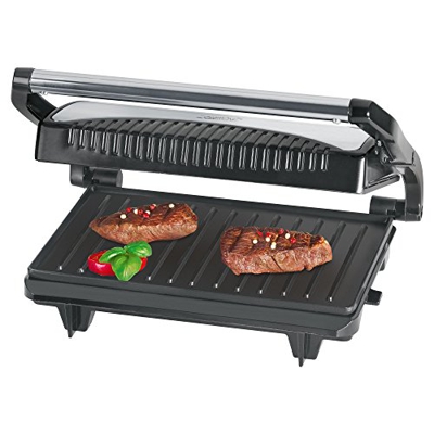 Electric Grill Press Clatronic MG 3519 Black Stainless Steel