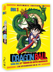 Dragon Ball: Saga del 21 Torneo de artes marciales (Volumen 1) - DVD características