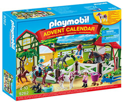 Playmobil 9262. Calendario de Adviento. Granja de caballos. De 4 a 10 años características