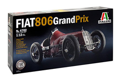 Italeri 1:12 4702 Fiat 806 Corsa Grand Prix Classic Model Car Kit características