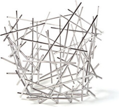 BRAND NEW -Alessi Fruit Basket, FC03 "Blow Up", Stainless Steel, 36 cm, RRP £120 características
