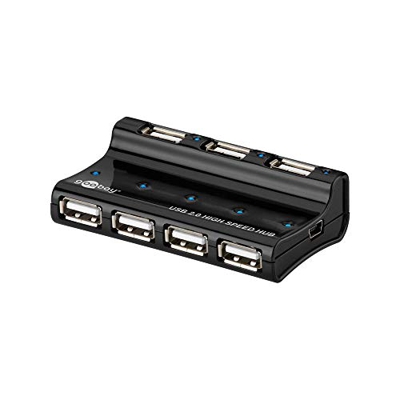 USB 2.0 Alta-Velocidad Hub/Distribuidor 7 Puerto Hub 2.0 Incl. Alimentación