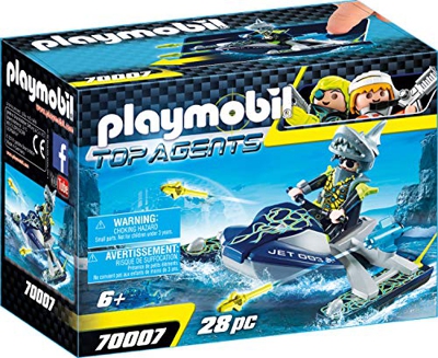 PLAYMOBIL 70007 - Top-Agents - TEAM S.H.A.R.K. Rocket Rafter