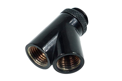 Alphacool 17063 HF Y-45° Verbinder - G1/4 dreh Cooling Accessory