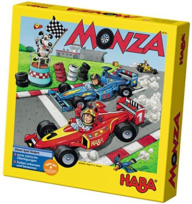 Monza Juego de mesa de carreras Niños, Juego de dados