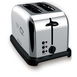 Tostadora Sogo, acero inoxidable para 2 rebanadas en oferta