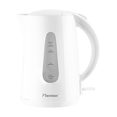 Hervidor eléctrico de agua 2200 W 1,7 L blanco AWK1700W