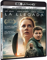 LA LLEGADA BLU RAY 4K NUEVO ( SIN ABRIR ) AMY ADAMS JEREMY RENNER F. WHITAKER en oferta