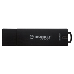 32GB Kingston Ironkey D300 USB 3.0 Flash Drive características