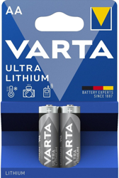 Pilas 1x2 Varta Lithium Mignon AA LR 6 en oferta