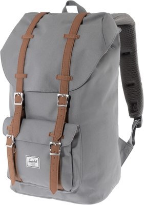 Herschel Mochila Little America Backpack Grey / Tan