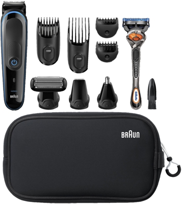 Afeitadora Braun MGK3980 Estuche 9 en 1