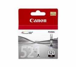 Cartucho tinta canon cli 521bk negro 9ml pixma 3600/ 4600/ 4700/ mp540/ 550/ 560