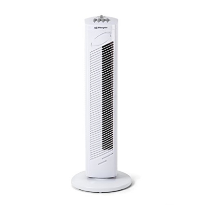 Ventilador de Torre Orbegozo TW 0745, Blanco, 45 W