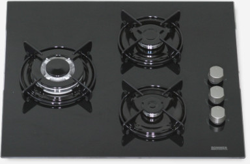 Encimera Cristal gas indep. Rommer VG3FGBUT características