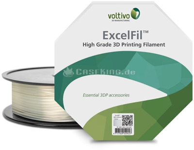 EF-ABS-300-TRANS Voltivo ExcelFil High grade 3D Printing Filament ABS 3mm Clear