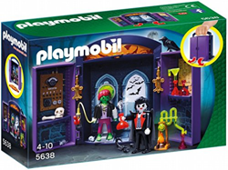 PLAYMOBIL 5638 COFRE CASA ENCANTADA (HALLOWEEN). NUEVO EN CAJA. características