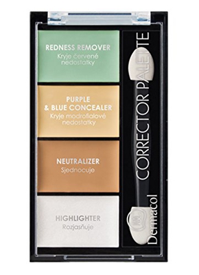 Dermacol Cara Ojos Camuflaje Tonos Concealer Corrector Maquillaje Paleta Crema