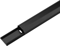 Goobay Halbrunder Aluminium-Kabelkanal 33 mm, Länge 1,1 m, Schwarz - zum... características