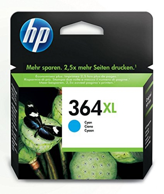 HP Original 364XL - Cartucho de tinta, cian