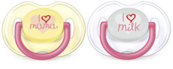 Imagen de Chupete Philips Classic SCF172/52 Mensajes Rosa/Amarillo Kit al mejor precio Chupete Philips Classic SCF172/52 Mensajes Rosa/Amarillo Kit en oferta
