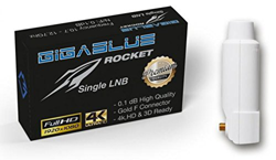 Gigablue Rocket Single; Ultifeed LNB 40mm Feed 1db 0 Full HD en oferta