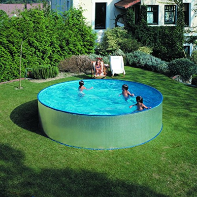 Piscina Redonda Tenerife 350x90 Cm Gre KITWPR350E
