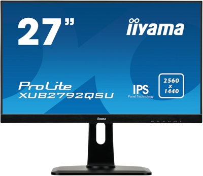 Iiyama XUB2792QSU-B1 27 L LED HDMI - 27'' (68.cm) IPS - 2560 x 1440 350 cd/m2