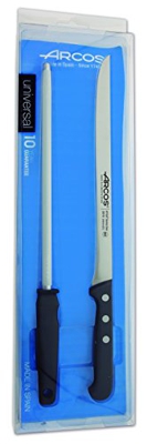 Juego de Cuchillo 2 Piezas, Jamonero+Chaira 285500, Arcos