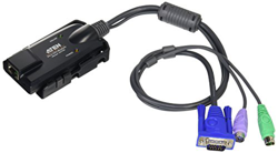 ATEN KA7520 KVM cable Black PS/2 - VGA to Cat5e/6 KVM Adapter Cable (CPU características