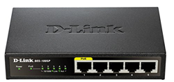 SWITCH DESKTOP D-LINK POE FAST ETHERNET DES-1005P precio