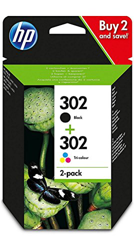 302 Original Negro, Cian, Magenta, Amarillo Multipack, Tinta en oferta