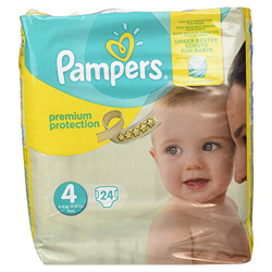 X 3 24 = 72 Pieza Pampers Premium Protección Pañal Größe 4 Maxi 8-16kg Bebé características