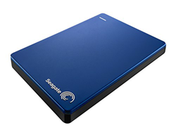 Disco Duro Portátil 1 TB SEAGATE Backup Plus Slim Azul en oferta
