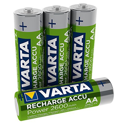 Varta Professional Accu AA Mignon NiMH 1,2V 2500 mAh, 4er