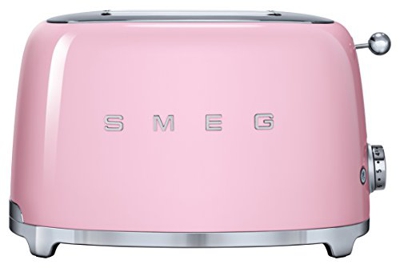 Smeg Tostadora TSF01PKEU Rosa