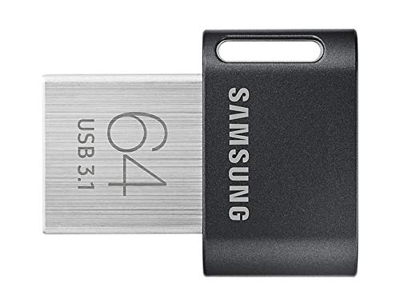 Samsung FIT Plus 64GB USB 3.0 Flash Stick Pen Memory Drive - Black 