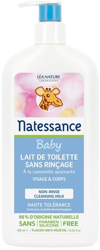Natessance Baby cleansing milk (400ml) características