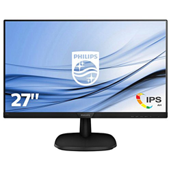 Philips 273V7QDSB/00 - Monitor LCD IPS de 27" con Flicker Free (resolución 1920 x 1080 Pixels, Panel IPS, tecnología LED, Bordes Ultraestrechos, Modo  precio