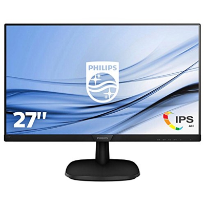 Philips 273V7QDSB/00 - Monitor LCD IPS de 27" con Flicker Free (resolución 1920 x 1080 Pixels, Panel IPS, tecnología LED, Bordes Ultraestrechos, Modo 
