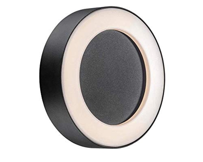 Nordlux LED-Außenwandleuchte 12 W Warm-blanco Teton 84136003 negro